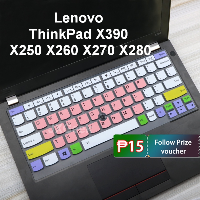 Skin Silikon Pelindung Keyboard Laptop Lenovo Thinkpad X390 X250 X260 X270 X280