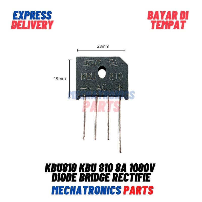 KBU810 KBU 810 8A 1000V Diode Bridge Rectifier