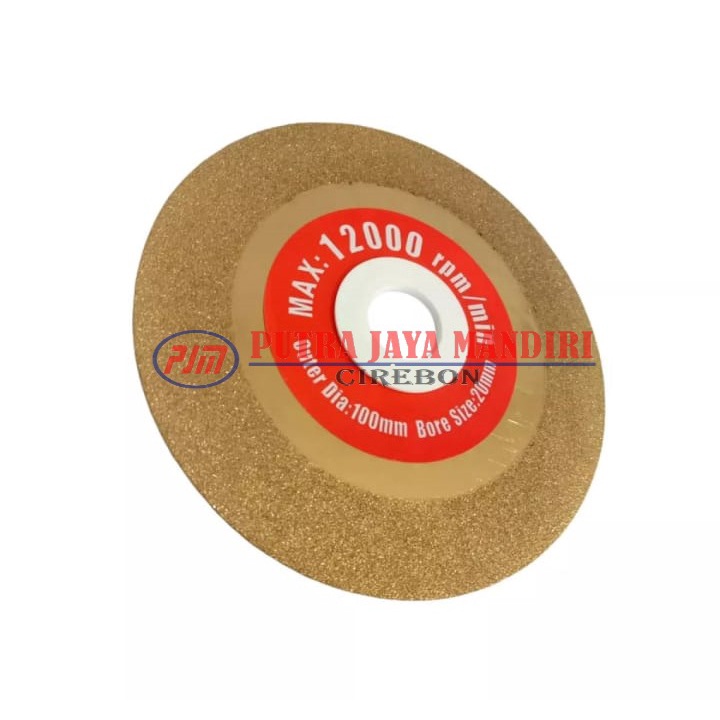 Mata Potong Kaca / Diamond Cutting Disc 0.8 mM / Pisau Potong Kaca Batu Alam Akik / Pisau Bevel Diamond Gosok Kaca