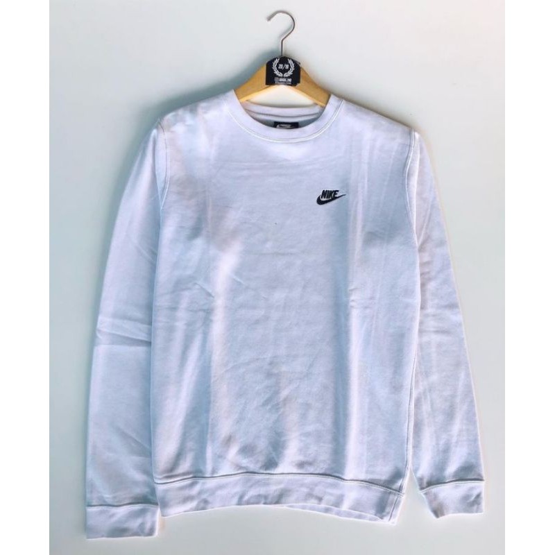 SEEATER CREWNECK PERIA CREWNECK SWEATER WANITA CREWNECK NIKE VARIAN PUTIH BISA BAYAR DI TEMPAT COD