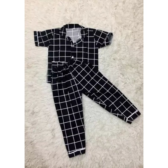 Set piyama kotak kotak anak 0-16 thn terlaris baju anak laki laki baju anak perempuan baju tidur anak terlaris/baju koko anak terlaris baju muslim anak kekinian 1-10 thn bisa pilih warna