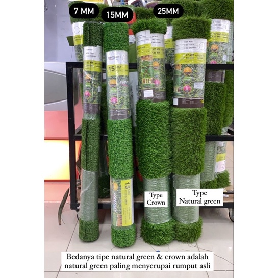 Fantasy Karpet Rumput Palsu / Rumput Sintetis / Artificial Grass 1mx2m