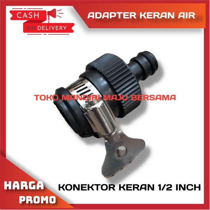 KONEKTOR KERAN / ADAPTOR KERAN KE QUICK RELASE SELANG AIR