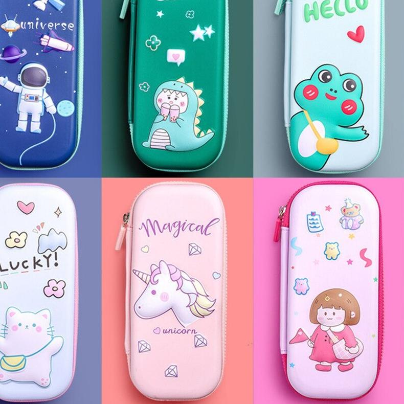 

Model baru - Tempat Pensil 3D / Pencil Case Cute Box Unicorn Kawaii Stationery
