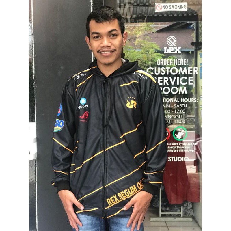 JAKET GAMING RRQ ESPORT