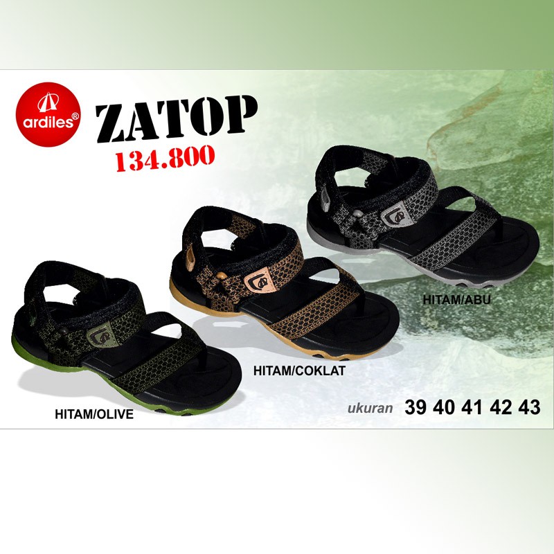 Sandal Gunung Ardiles model Zatop , simpel trendy dan nyaman