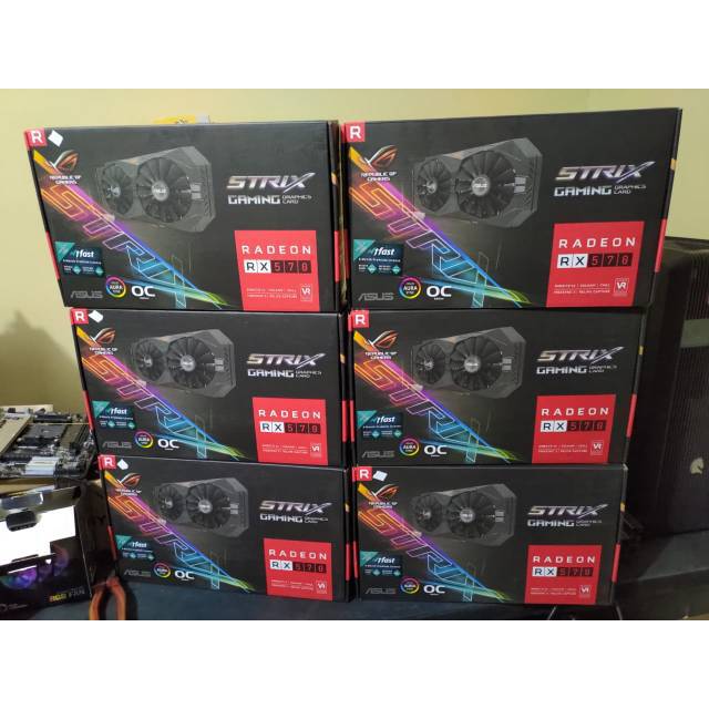 Vga Card RX 570 ROG Strix