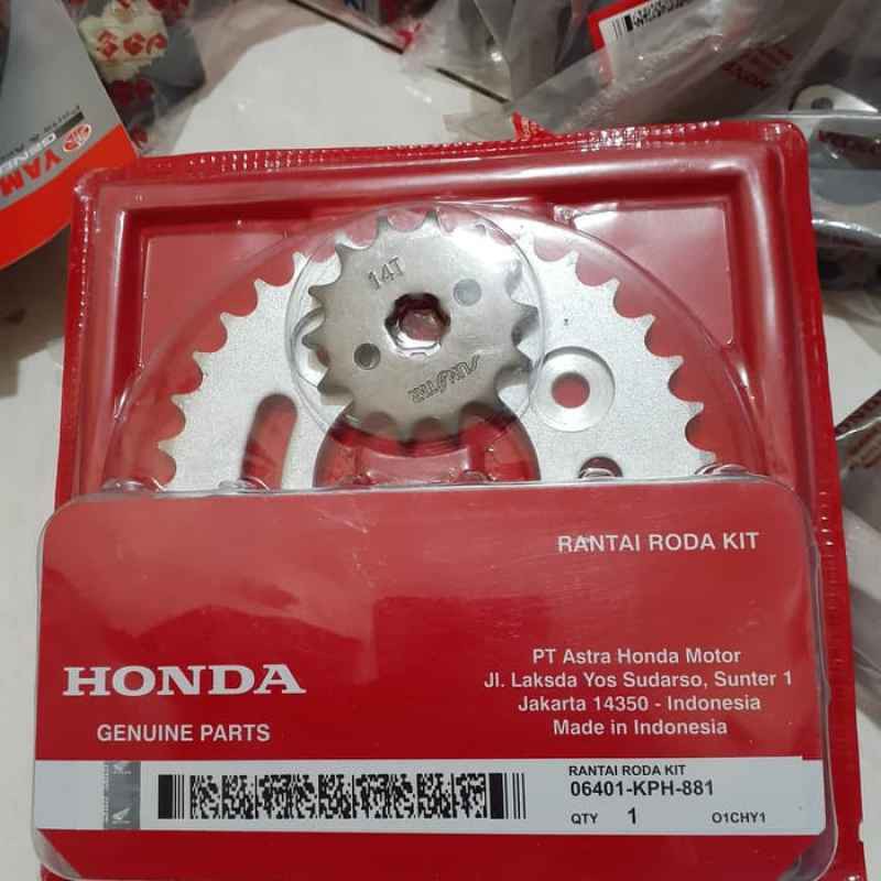 Gear Set Motor Honda Supra x 125 Karisma KPH