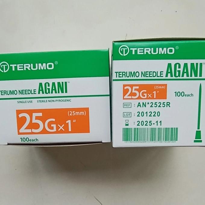 Needle Terumo 25 G Agani/Terumo Termurah
