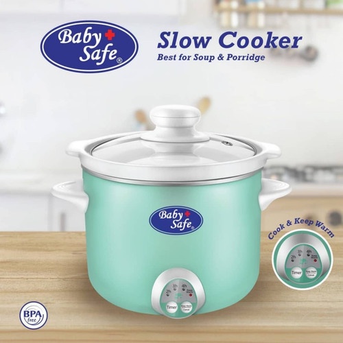 Baby Safe Digital Slow Cooker 1.2L Green LB007