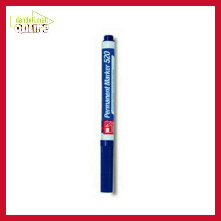 

U8Tyrt67- Spidol Permanent Marker Snowman G 520 Hitam/Biru/Merah E3Yrf797-