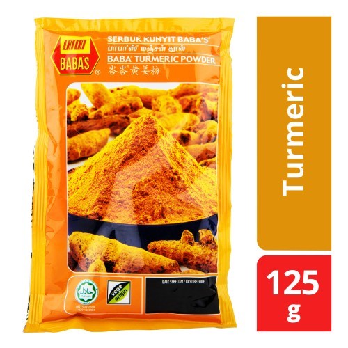 

TURMERIC POWDER BABA'S 125G - SERBUK KUNYIT