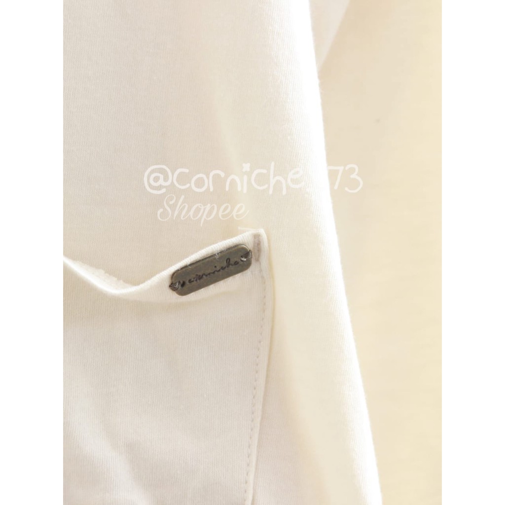 Corniche Pocket Tee Parchment - TV2303451