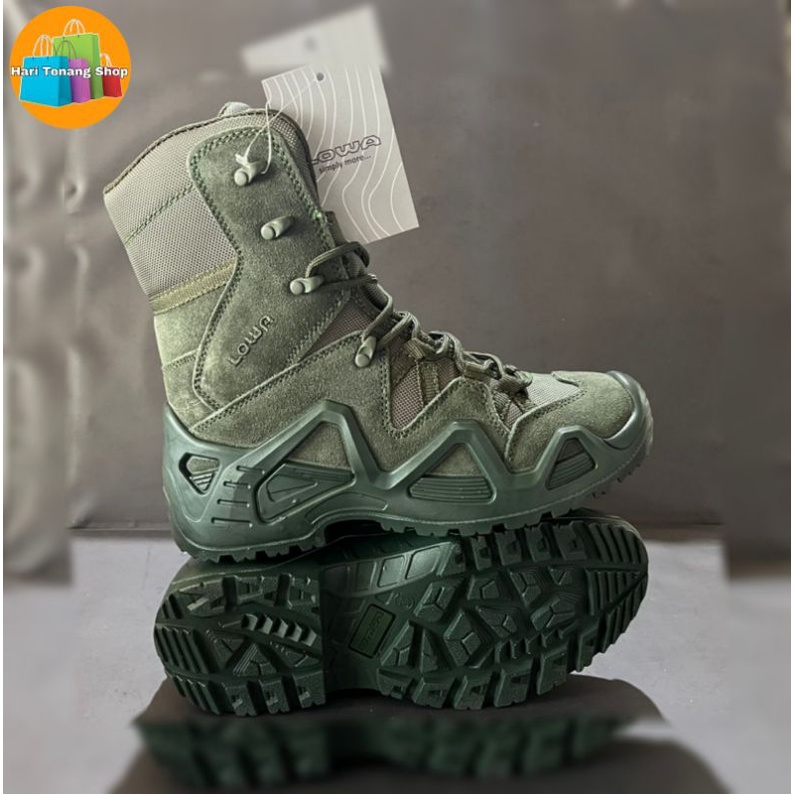 sepatu boots l0wa hijau / sepatu boots tactical import