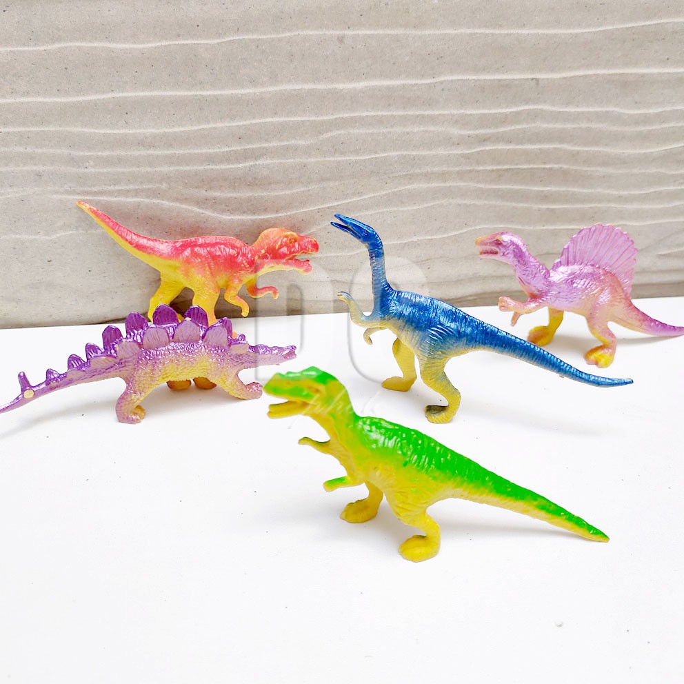Dinosaurus Set Mainan Dino Dinosaurs Miniatur Jurassic World
