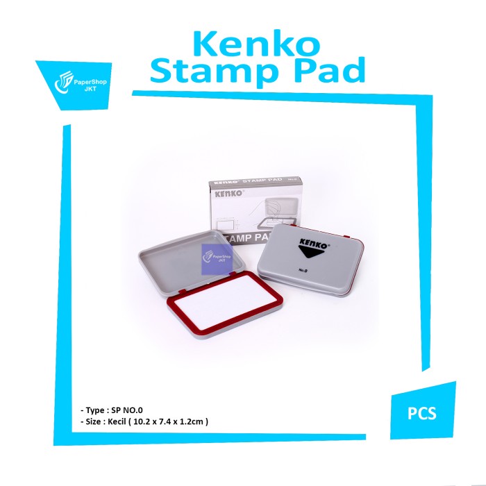 

MENYURAT-SURAT- KENKO SP NO.0 / KENKO STAMP PAD NO 0 / BAK STEMPEL / TEMPAT TINTA -SURAT-MENYURAT.