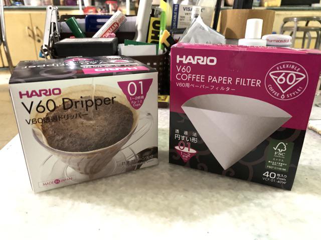 Hario V60_01 + Filter ( 40 Pcs )