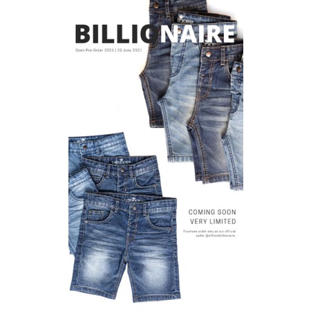 Celana Jeans Anak Ringkle Billionaire