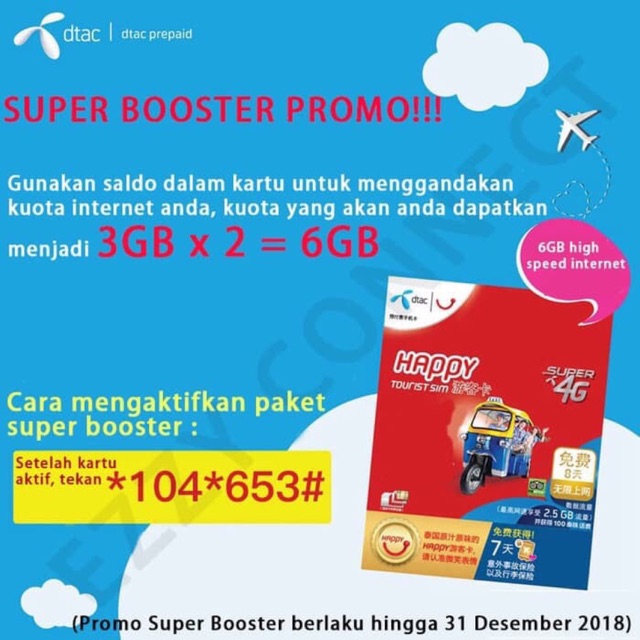 8 Days Simcard Roaming Thailand 4g Unlimited Shopee Indonesia