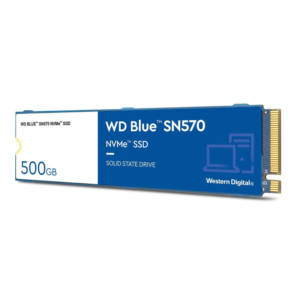 WD SSD BLUE WDS500G3B0C 500 GB M.2 NVME SN570 Pcie Gen3