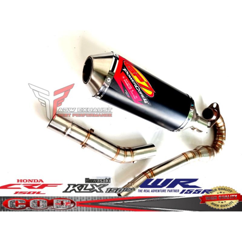 knalpot racing gp7 klx crf wr155