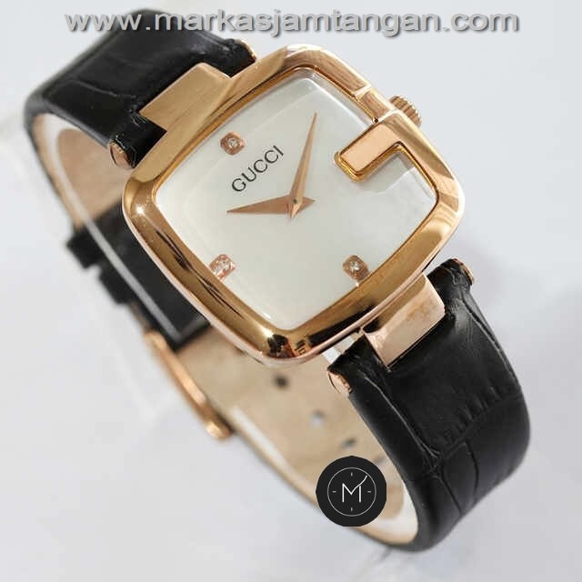 Jual Jam Tangan Wanita Gucci G-Collection Leather Watch_KW Super AAA Limited