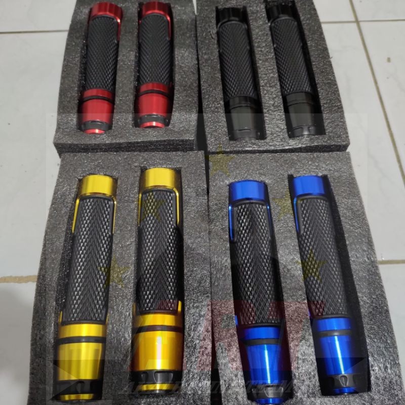 New HANDGRIP VARIASI MOTOR MODEL KTC NMAX/PCX/NINJA/R15/AEROX/CBR/VIXION/XMAX GRIP MOTOR