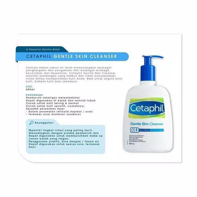 CETAPHIL GENTLE SKIN CLEANSER &amp; OILY SKIN CLEANSER