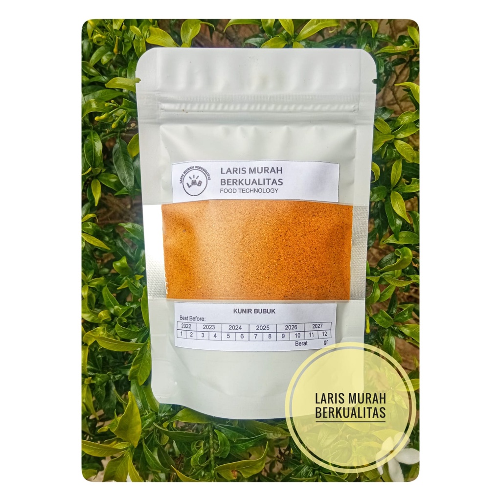 

JUAL 50 GRAM KUNYIT / KUNIR BUBUK MURNI REMPAH HERBAL