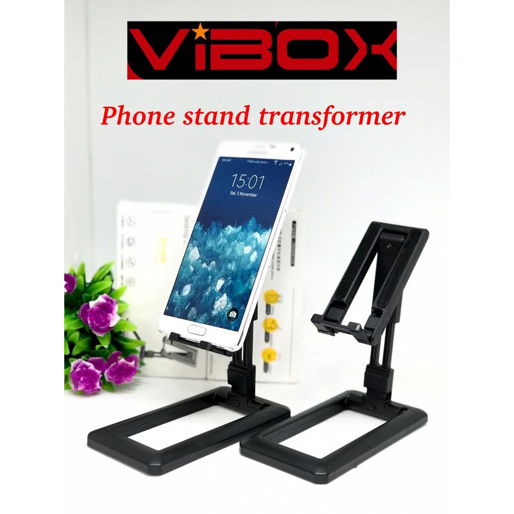 new~Folding Desktop / Phone Stand Standing Holder Desk / Dudukan HP Lipat / holder handphone