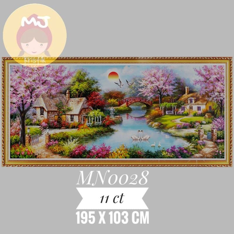 Paket Kristik Modern - Beautiful Garden - ukuran besar