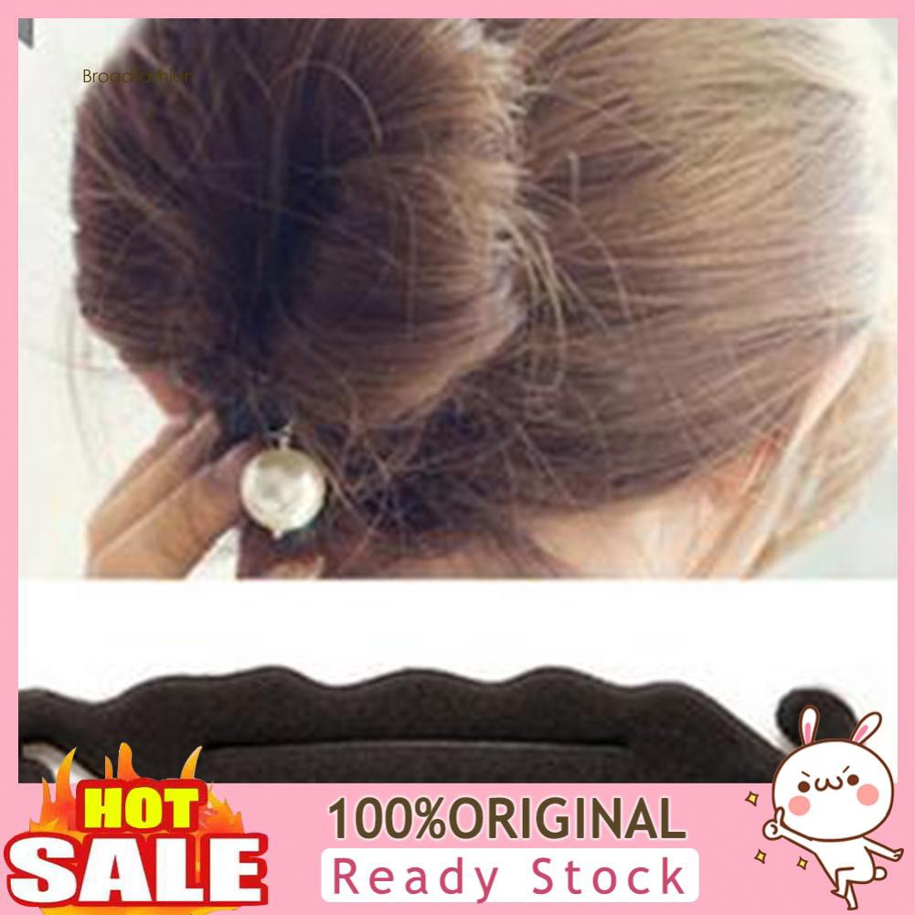 Hair Clip Model Donut Quick Messy Bun Untuk Gaya Rambut Wanita