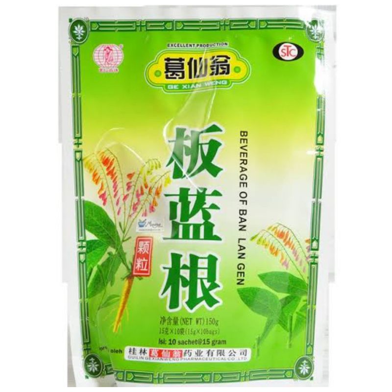 

Gexianweng Beverage Of Ban Lan Gen 150gr/Import