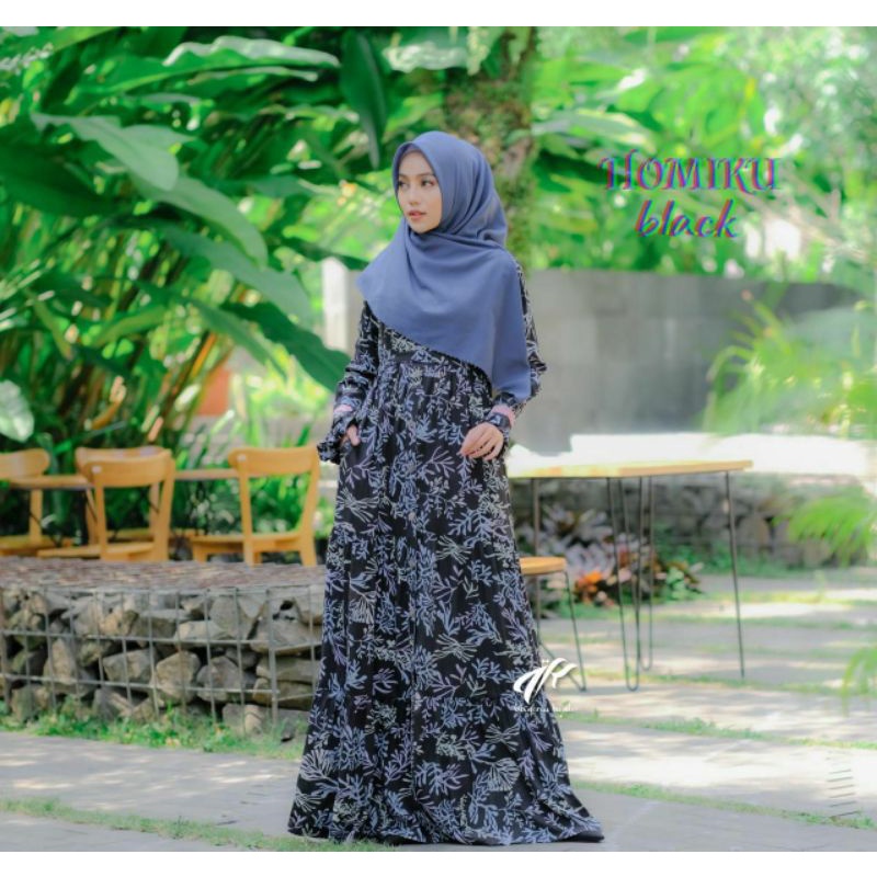 Homiku Dress Daily  by Khairin Hijab (Griya Sandang)