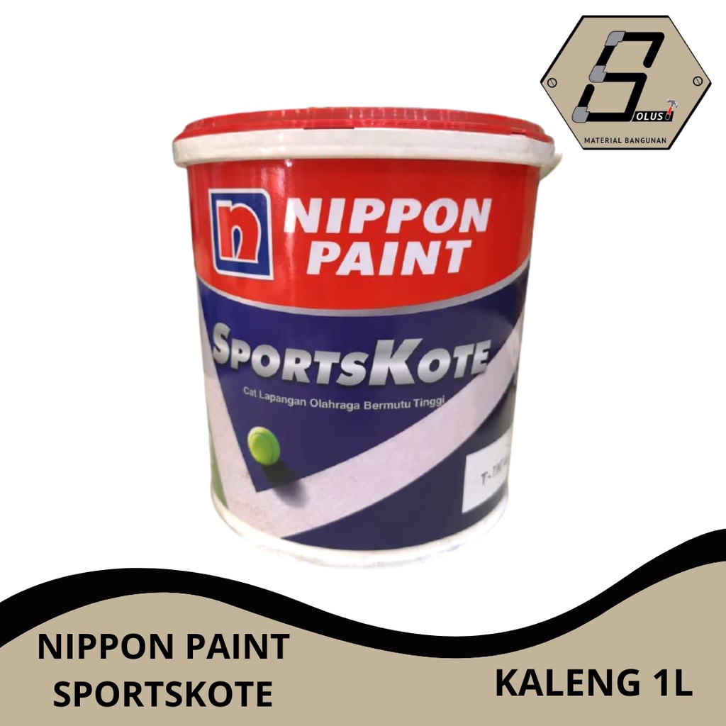 CAT LAPANGAN NIPPON PAINT SPORTSKOTE GREEN - 003 KALENG