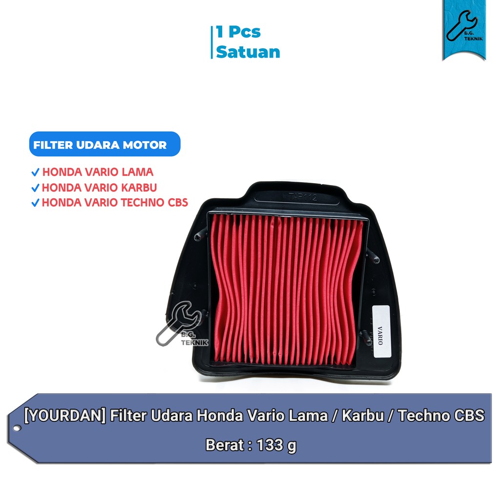 Filter Udara Honda VARIO LAMA/Vario Karbu/Vario Techno CBS - YOURDAN