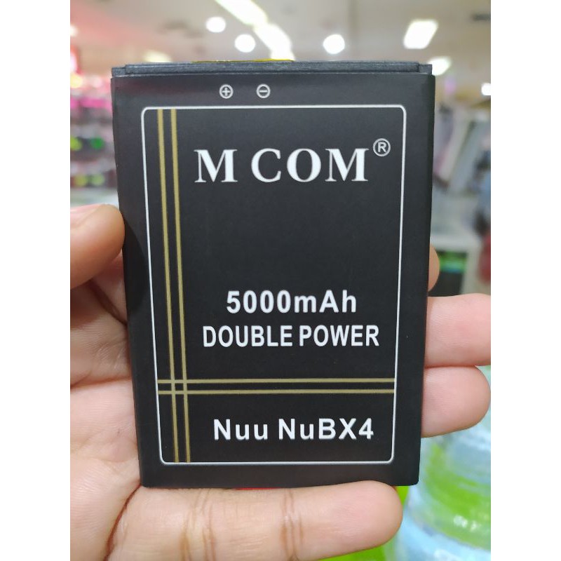 Baterai Nuu NUBX4 Batre Nuu X4 Nuu BX4 Double Power