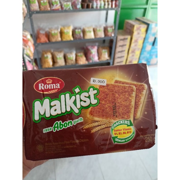roma malkist abon/crackers 250gr