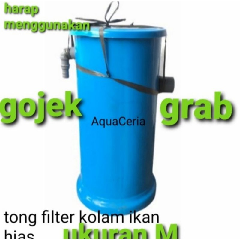 tong filter kolam besar ukuran medium filter kolam