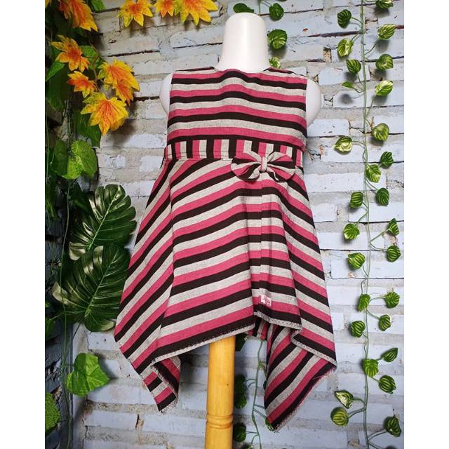 Dress anak tenun lurik - JelitaCan