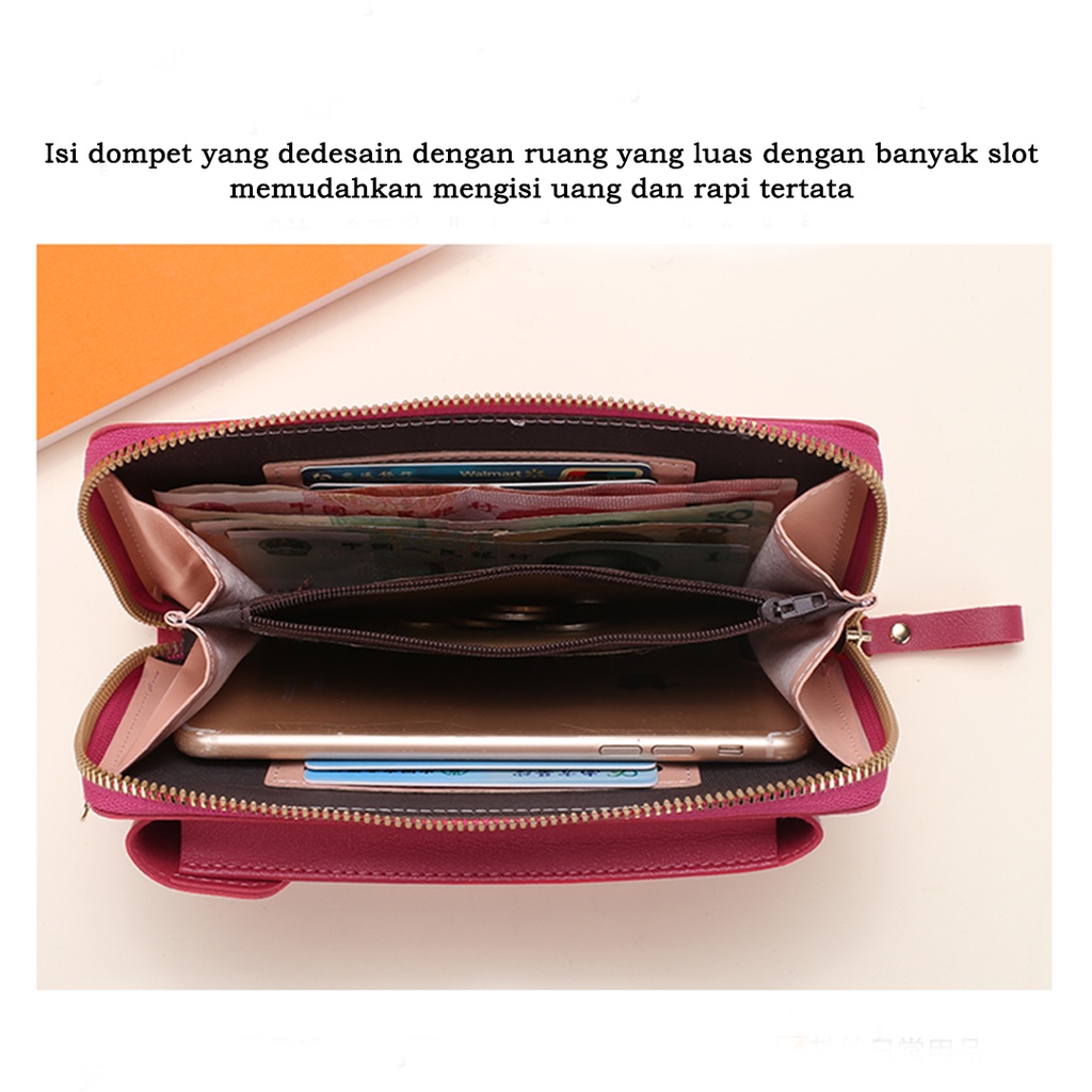 CYS Tas hp kekinian Dompet Pocket Tempat HP Wanita Tas Selempang Wanita Tas Handphone Terbaru T227