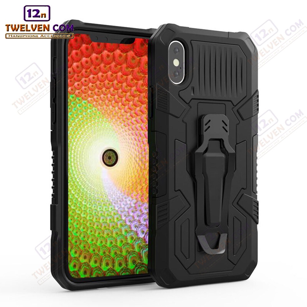 Case Shockproof Xiaomi Redmi Note 6 Pro Armor Hardcase Stand Clip