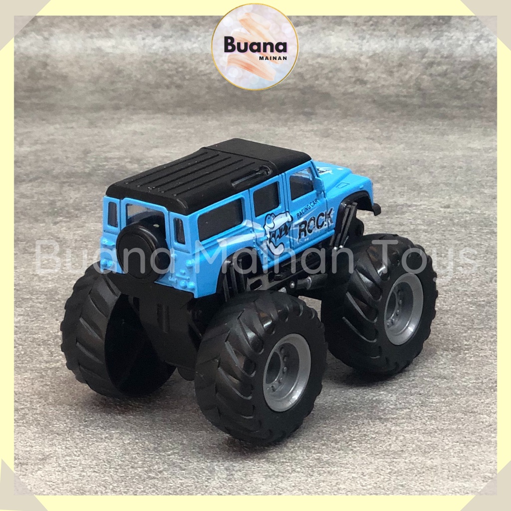 DIECAST MODERN CITY JEEP OFFROAD HT MAINAN ANAK MOBIL MOBILAN OFF-ROAD MONSTER TRUCK