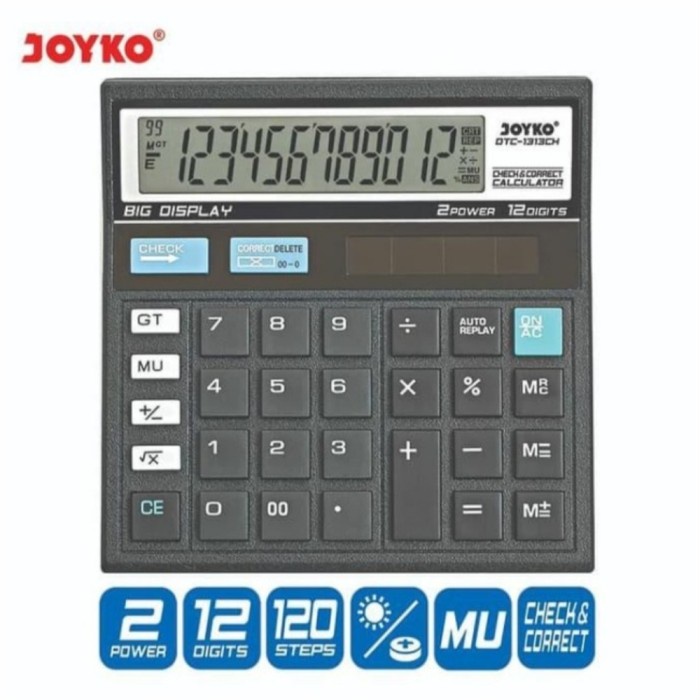 

KALKULATOR CHECK & CORRECT JOYKO DTC 1313CH - Calculator Desktop 1313