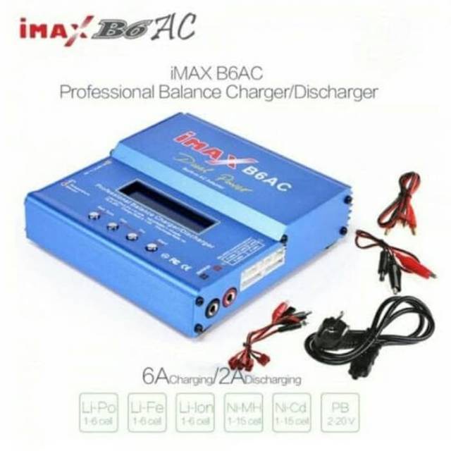 iMAX B6 AC 80W B6AC Lipo NiMH 3S/4S/5S RC Battery Balance Charger