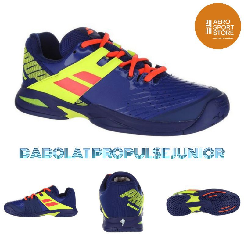 [ SEPATU TENIS LAPANGAN ANAK BABOLAT PROPULSE JUNIOR ]