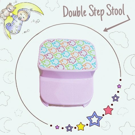 Karibu double step stool