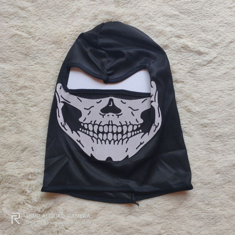 MASKER TOPENG TENGKORAK