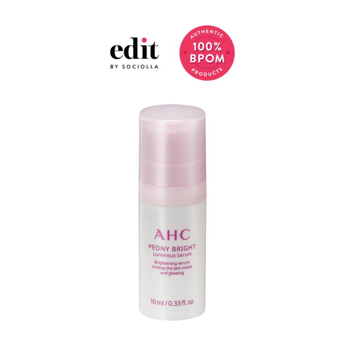 ahc peony bright luminous serum - size: 10 ml - edit by sociolla safa