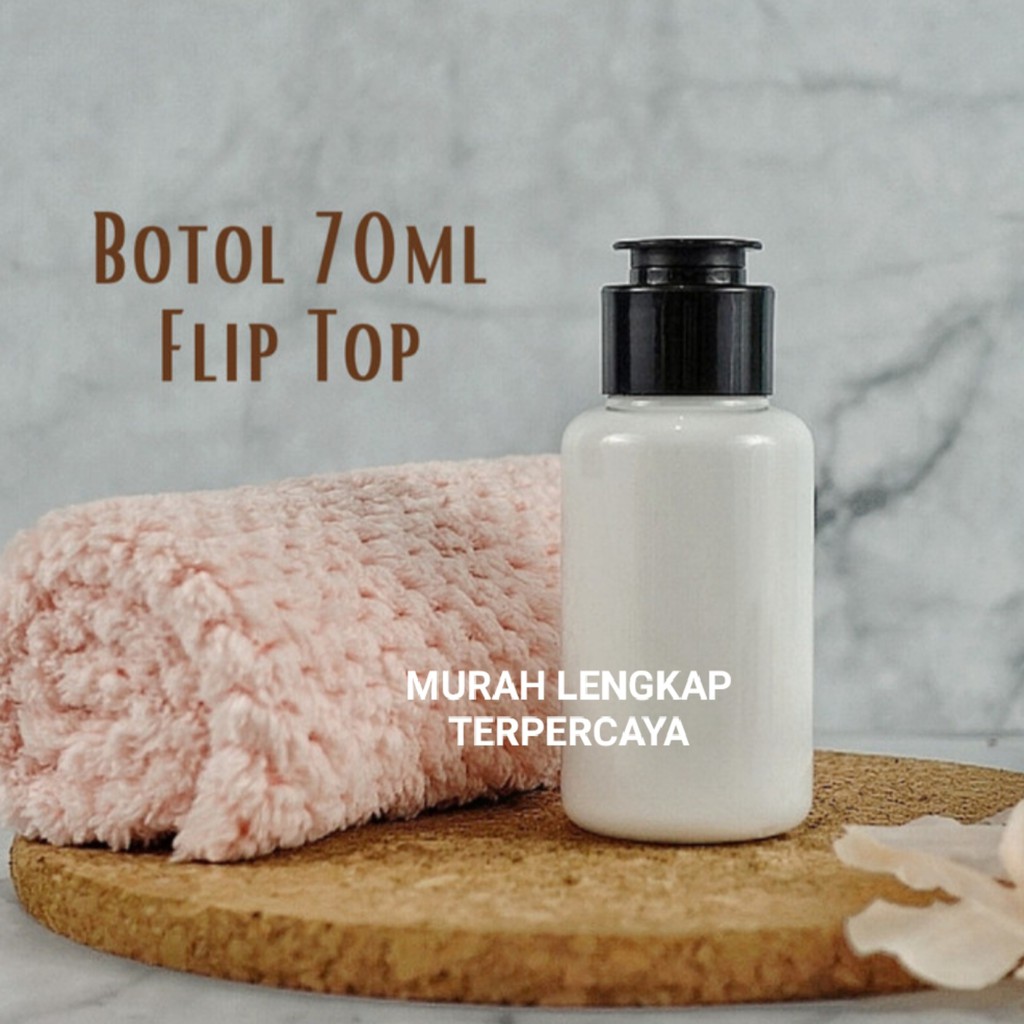 BOTOL FLIPTOP 70ML/ BOTOL TUBULAR 70ML FLIPTOP JAMUR